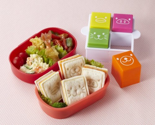 NewNest Australia - Torune Bento Sandwich Cutter Mold, Animal Face 