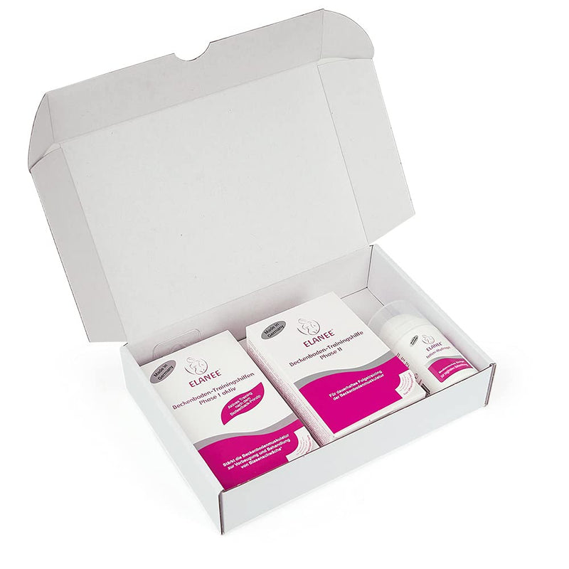 Elanee Pelvic Floor Training Economy Set With 3 Products, Effective Strengthening Of Pelvic Floor Muscles With Vaginal Cones, Includes Water-Based Lubricant (760-00) - NewNest Australia
