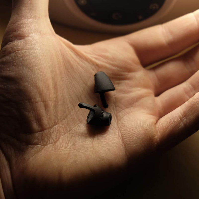 Flare Audio® Calmer® Night Black – in Ear Device to Gently Soothe Sound sensitivities - Reduce Stress in The Evening and Whilst Sleeping 1 Count (Pack of 1) - NewNest Australia