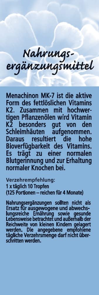 BioPrep Vitamin K2 drops in rosehip seed and sea buckthorn oil | 50ml - NewNest Australia