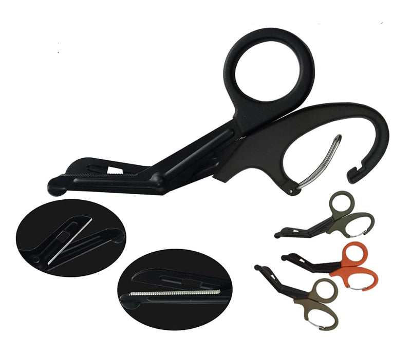 Feloyal Tijeras M√©Dicas, Emt Doblado 7.7 Inch Acero Inoxidable Chapado Titanio Mate De Tijeras De Vendaje O Gasa Para M√©Dico O Enfermera, Sala De Emergencias O Campamento Al Aire Libre () - NewNest Australia