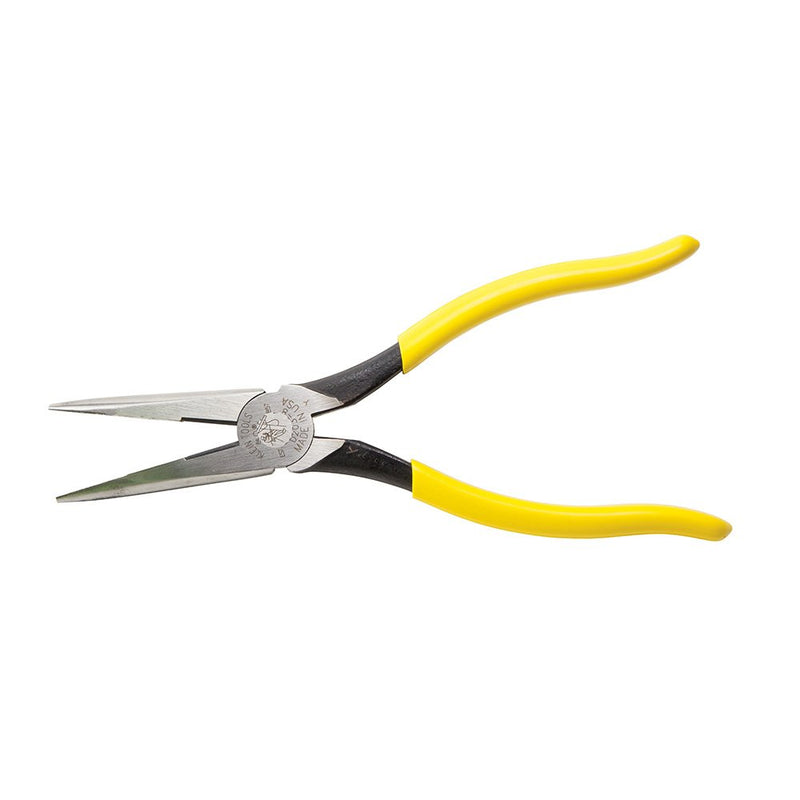 Klein Tools D203-8 Linemans Pliers, Needle Nose Side Cutters, 8-Inch Alligator Pliers with Extended Handle Side Cutting - NewNest Australia