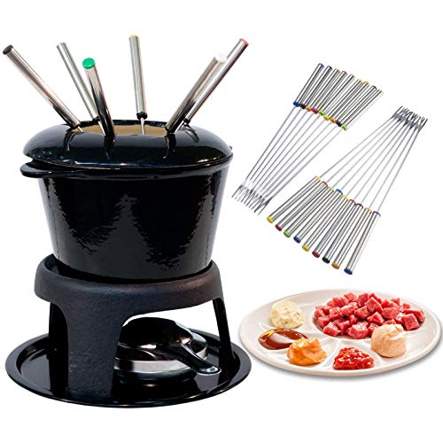 Stainless Steel Fondue Forks,Chocolate Dipping Fork with Heat Resistant Handle,for Chocolate Fountain Cheese Fondue,12 PCS - NewNest Australia