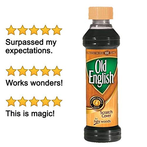 Old English Scratch Cover for Light Woods, 8 Fl Oz. - NewNest Australia
