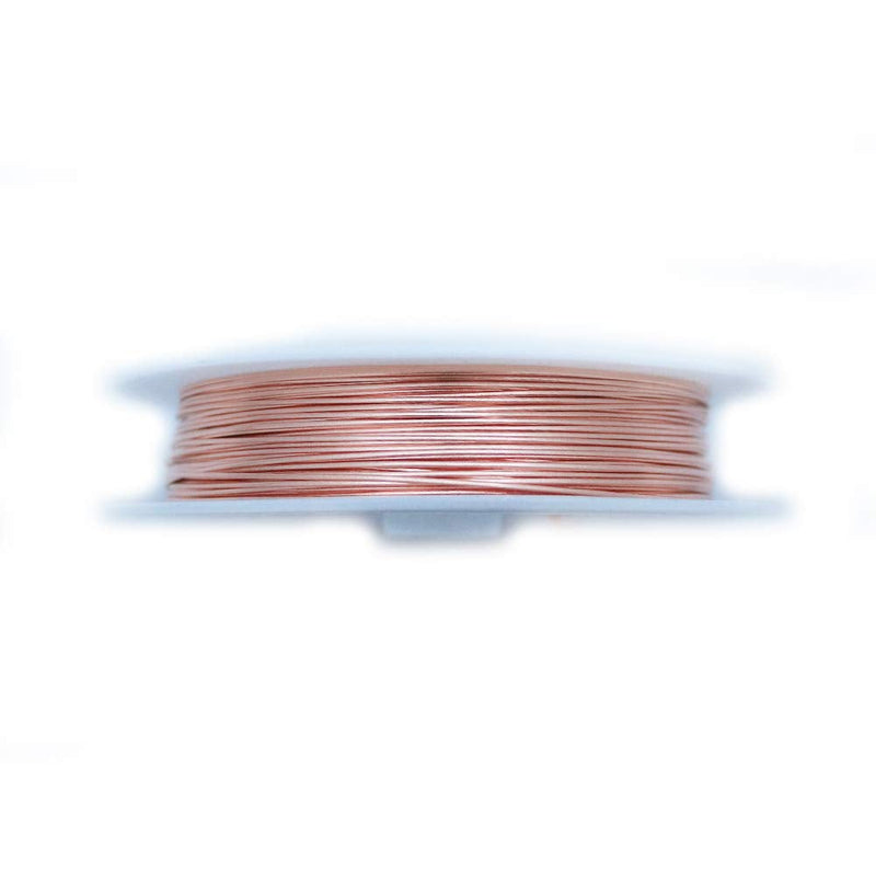 21 Gauge 99.9% Pure Copper Wire Dead Soft Half Round - 25 Feet by CRAFT WIRE 21 Gauge Copper 999 Pure 1 - NewNest Australia