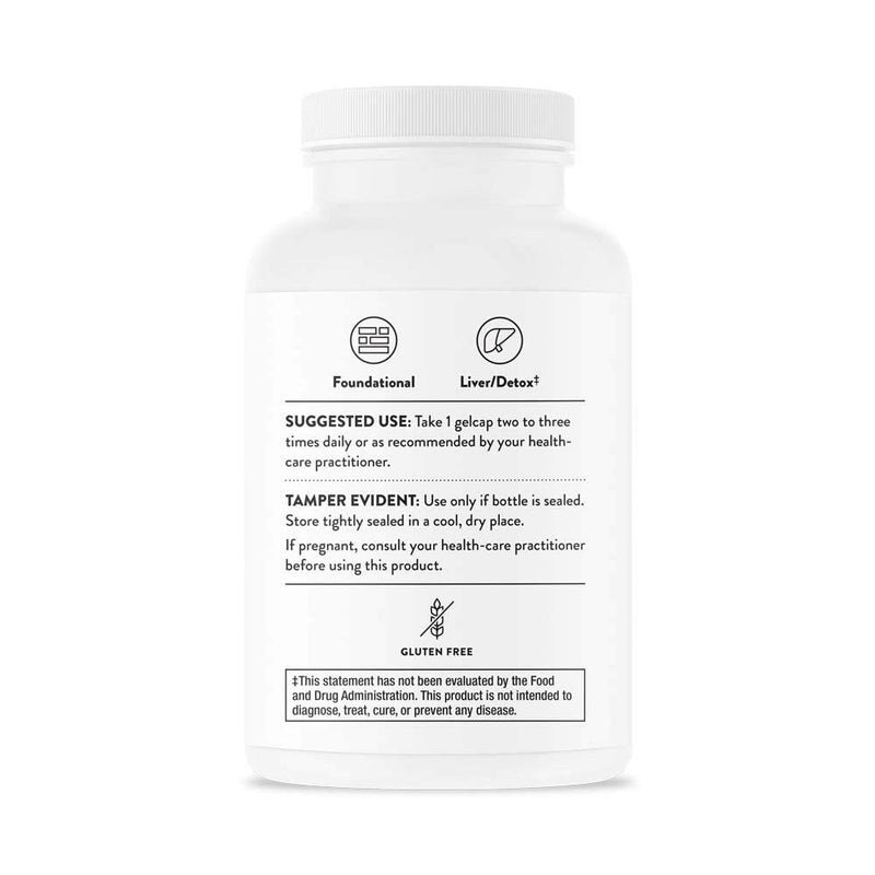 Thorne Research - Phosphatidyl Choline - Phospholipid Complex for Cell Membrane Support - 60 Gelcaps - NewNest Australia