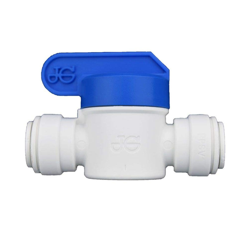 John Guest PPSV041212WP Speedfit to Speedfit Shut-Off Valve, Push-to-Connect, 3/8 Inch OD - NewNest Australia