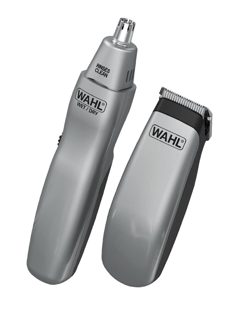 WAHL 9962-1816 travel set / battery-operated beard trimmer and nose/ear hair trimmer - NewNest Australia