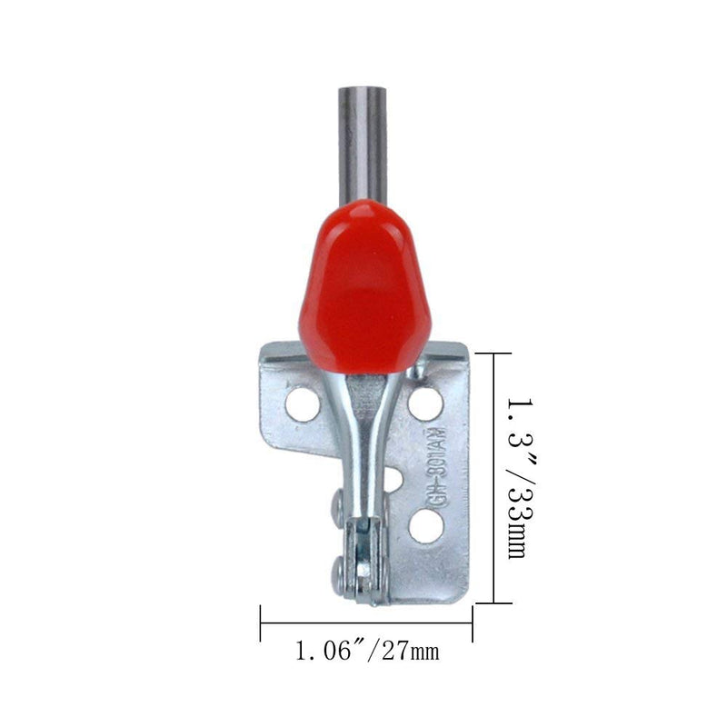 XRPAOWA 4 Pcs Toggle Clamp 301AM Stroke Push Pull Action Hand Tool Light Duty - NewNest Australia