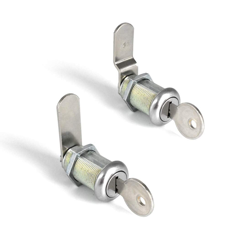 2Pcs Tool Box Locks 1-1/8" Cabinet Cam Lock for Truck Pickup Tool Box Vending Machine Drawer Tool Box Mailbox ATM Locks Replacement 1-1/8" - NewNest Australia