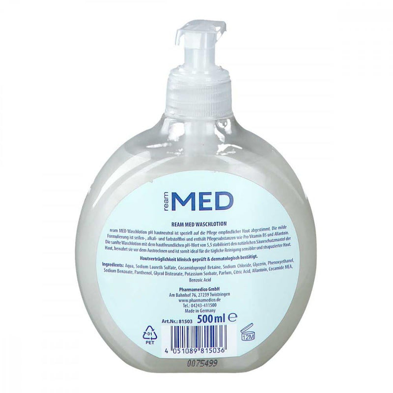 Washing lotion pH 5.5 skin-neutral Ream Med 500 ml - NewNest Australia