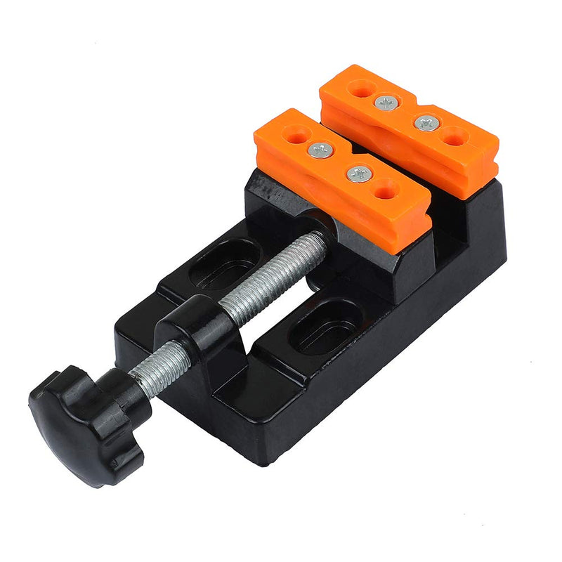 Z-COLOR Mini Flat Clamp Table Jaw Bench Clamp Mini Drill Press Vice Opening Parallel Table Vise DIY Sculpture Craft Carving Tool - NewNest Australia