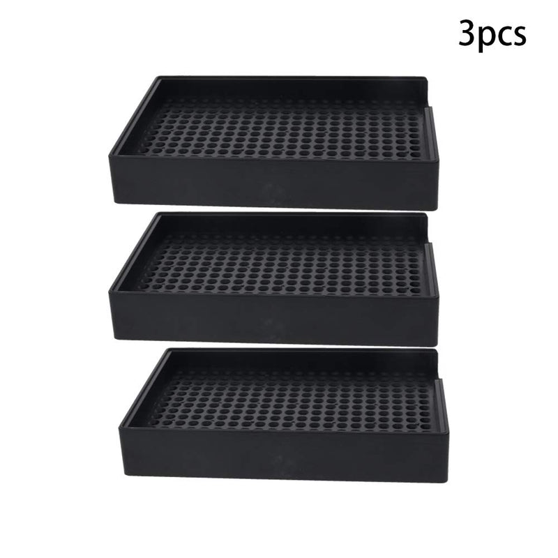 Othmro Screw Tray Holder Black Anti-Static 2.0-2.5mm Dia Hard Plastic Organizer for Quick Screw Replacing 3Pcs 3pcs 2.0-2.5mm 273 Holes - NewNest Australia