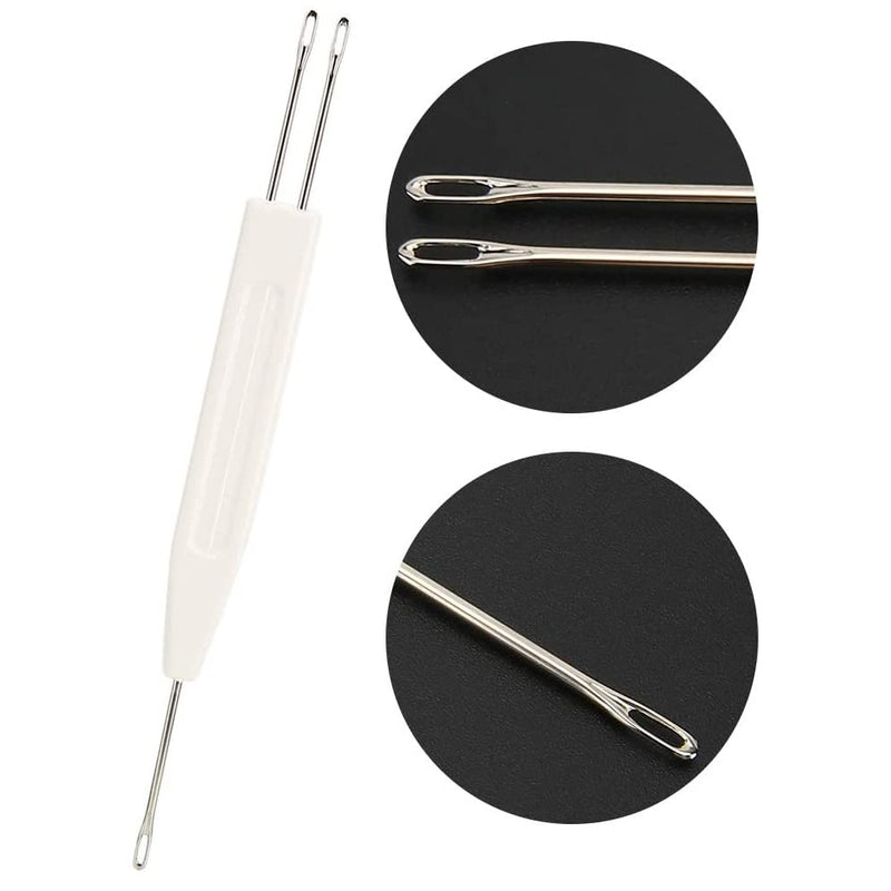 Mollytek Knitting Machine Transfer Tools for 5.6G 4.5mm 1X2/1X3/2X3 Knitting Machine Transfer Comb Needle Pusher Latch Tool for Brother/Singer/Silver Knitting Machine Accessories (A-5 PCS) A - NewNest Australia