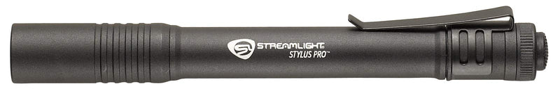 Streamlight 66118 Stylus Pro LED PenLight with Holster, Black - 100 Lumens Black w/White LED 2x AAA Alkaline Batteries - NewNest Australia