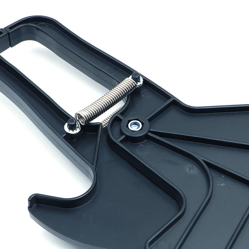 ANCLLO Precision Skinfold Caliper - Easy, Reliable Tool for Monitoring Body Fat - Quick Start Guide for Beginners, Detailed Booklet for Advanced Users - Measures up to 80mm in Skin Fold Thickness - NewNest Australia