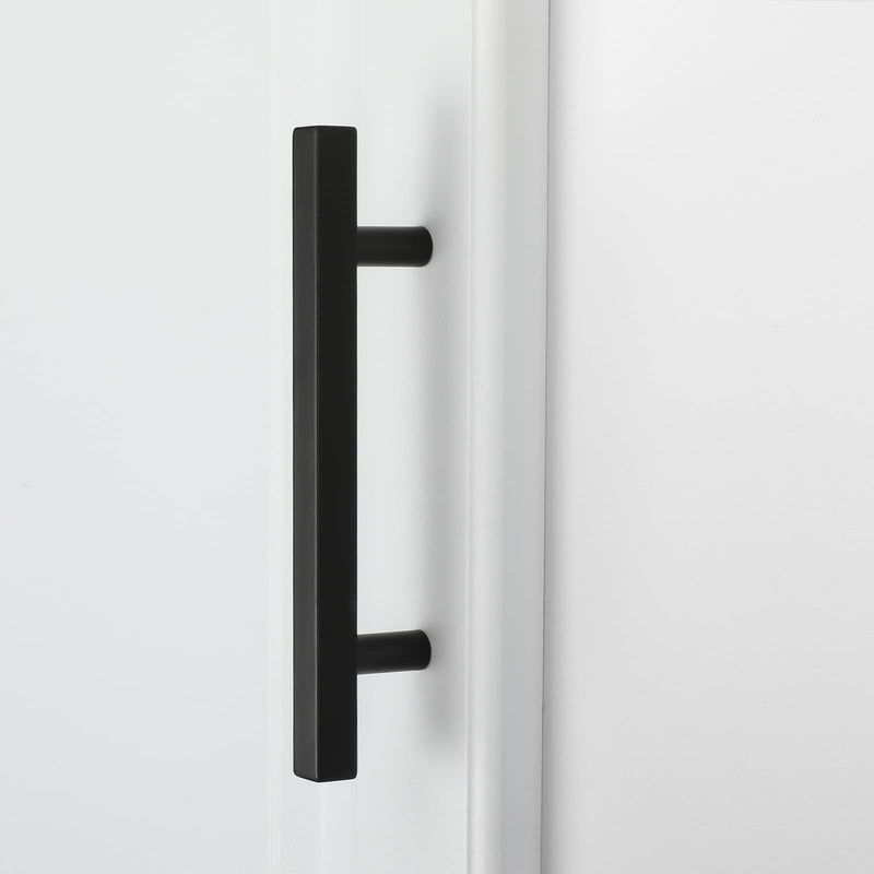 5Pack 3 Inch Black Cabinet Handles Matte Black Dresser Pulls Black Kitchen Cabinet Handles - goldenwarm LSJ22BK76 Cupboard Drawer Handle Pulls Modern Black Hardware, 76mm Hole Centers 5 3in Hole Centers - NewNest Australia