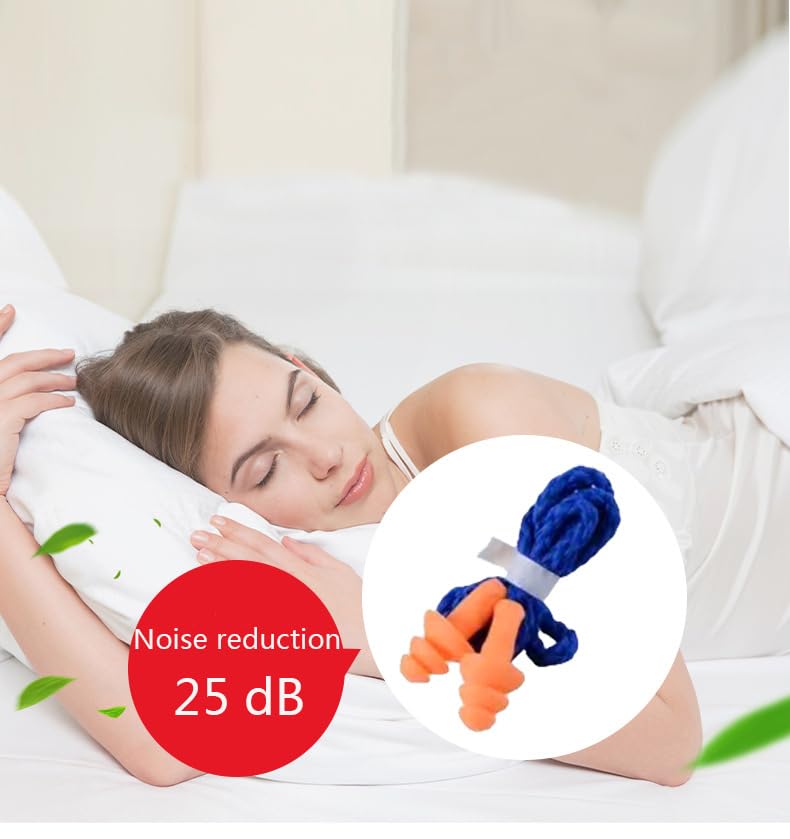10 Pairs Of Silicone Ear Plugs, Swimming Ear Plugs, Sound Insulation Earplugs For Sleeping, Waterproof Earplugs, Noise Canceling Earplugs, Ear Plugs For Sleeping And Sound Insulation - NewNest Australia