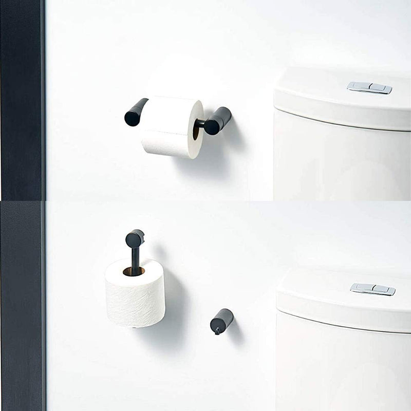 Aviano Hardware Elegant Toilet Paper Holder (Matte Black) Matte Black - NewNest Australia