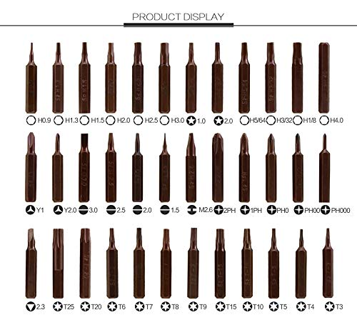 LEAN ON US BST-888B Strong Magnetic Precision Screwdriver Set for Computer Laptop Repairing - NewNest Australia