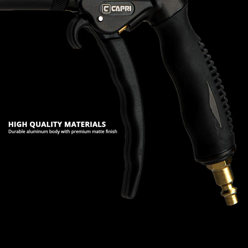 Capri Tools - CP21350 Windstorm EX High Performance Air Blow Gun with Adjustable Air Flow and Extended Nozzle - NewNest Australia