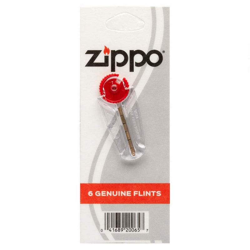 Zippo flints & Wicks 2406N 6 Genuine Flints (Pack of 4) (4) - NewNest Australia