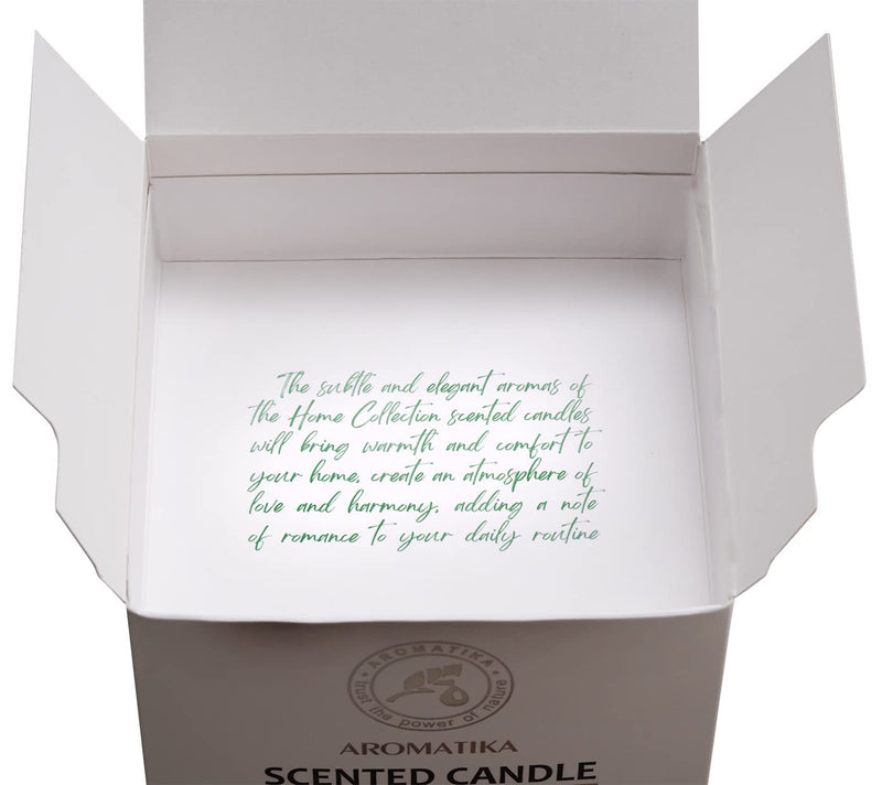 Aroma Candle Lemongrass - Aromatherapy Soy Wax Candles With Lemongrass Oil - Vegan Soy Wax With Essential Oils - Candle Gift - Scented Candle In Glass - Up To 45 Hours Burning Time - NewNest Australia