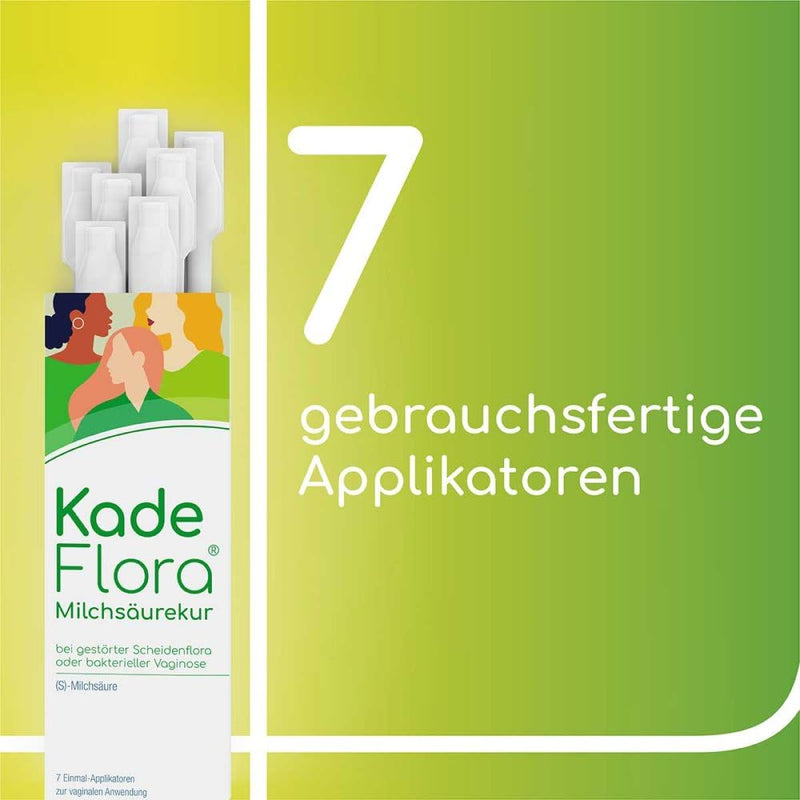 KADEFLORA Lactic Acid Treatment Single-Application Vaginal Use 7X2.5g - NewNest Australia