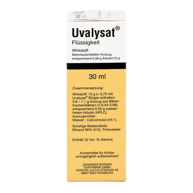 Uvalysat oral liquid, 30 ml - NewNest Australia