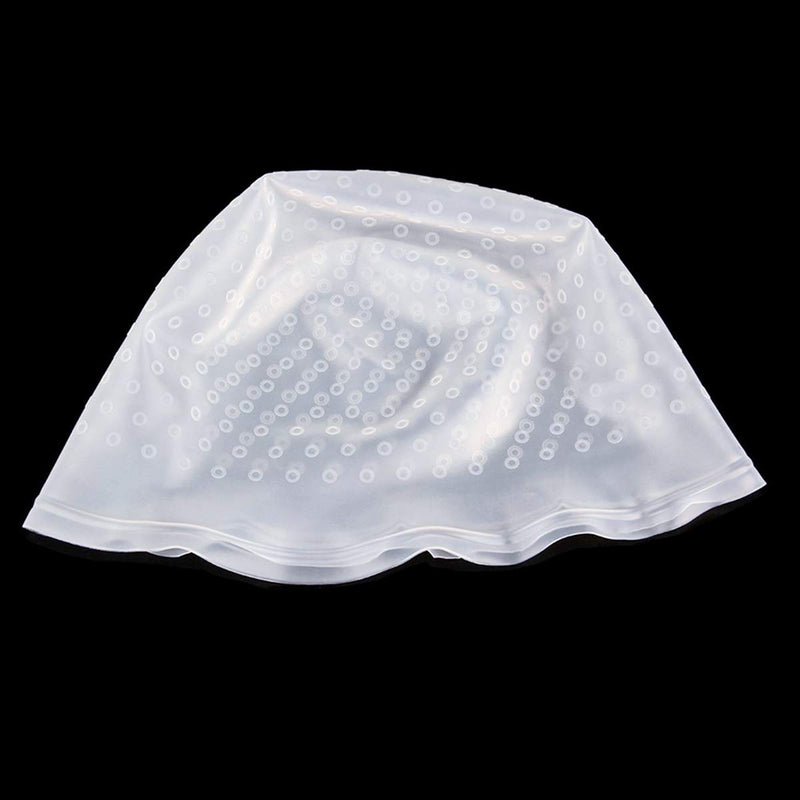 NATUCE Silicone Highlighting Cap, Highlighting Cap and Hook, Hair Dye Cap, Hair Frosting Cap, Highlighting Frosting Cap, Frosting and Tipping Cap, NO Pre-Holed - NewNest Australia