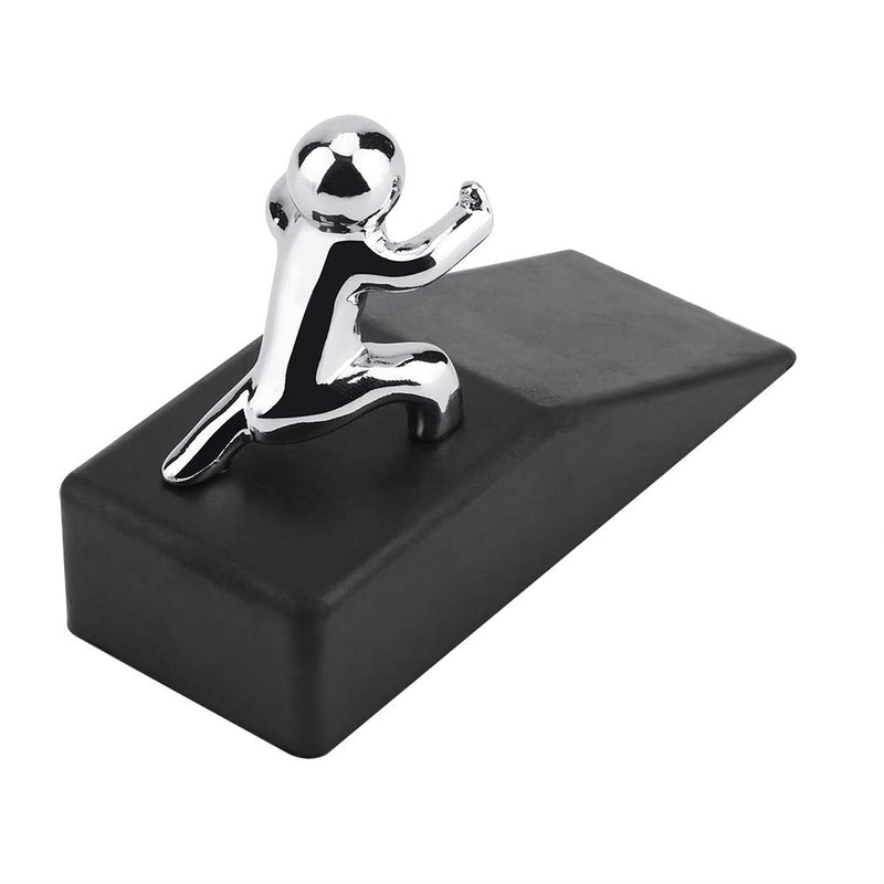 Door Stopper, Zinc Alloy Little and Man with Non-slip Rubber Bases Door Stop Safe Anti-collision Door Stopper Novelty Decorative - NewNest Australia