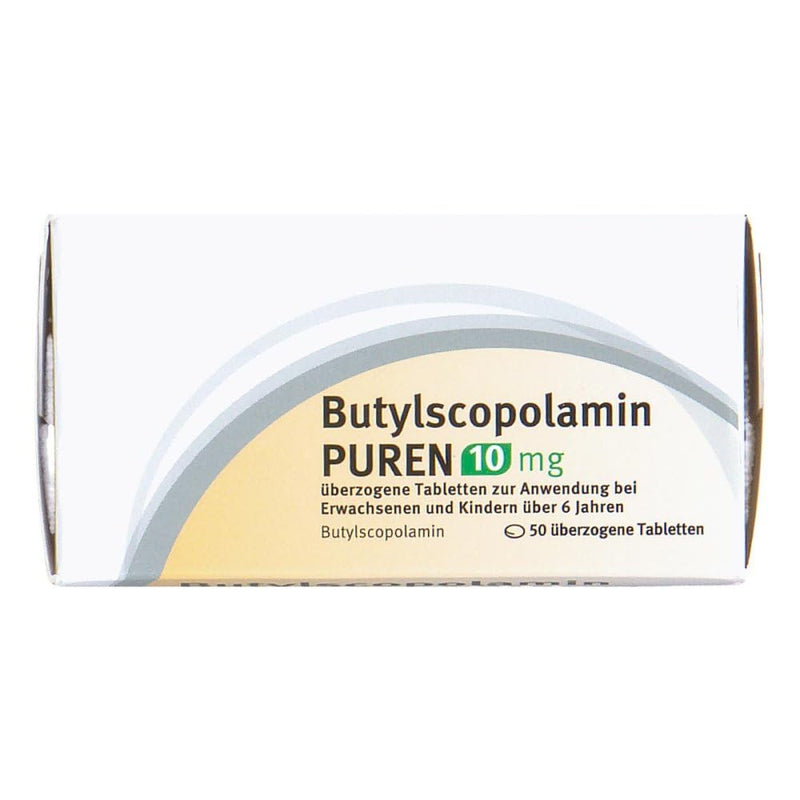 BUTYLSCOPOLAMIN PUREN 10 mg coated tab. 50 pcs - NewNest Australia