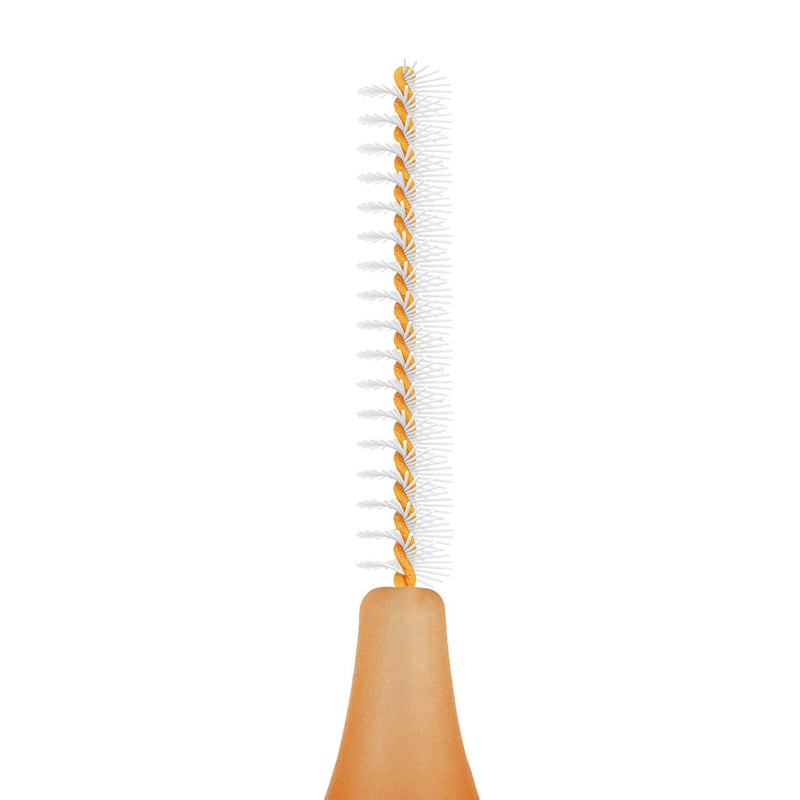 TePe Interdental Brush, Original, Orange, 0.45 mm/ISO 1, 8pcs, plaque removal, efficient clean between the teeth, tooth floss, for narrow gaps - NewNest Australia