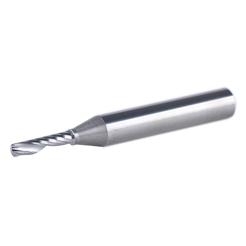 SpeTool O Flute UpCut 1/8" X 1/2" Carbide End Mill Single Flute Spiral CNC Router Bit Aluminum Acrylic Woodworking Cutter - NewNest Australia