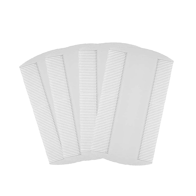 4 Piece Nit Combs Double-Sided Detection And Removes Head From All Types Of Hair White Nit Comb For Kids Adults And Pets - NewNest Australia