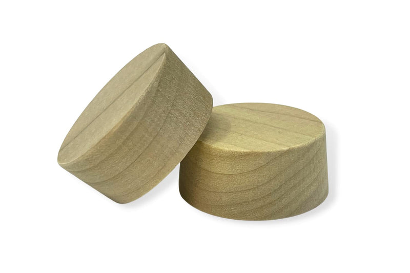 2-Inch Poplar Wood Bourbon Wine Barrel Bung (2-Pack) 2 - NewNest Australia