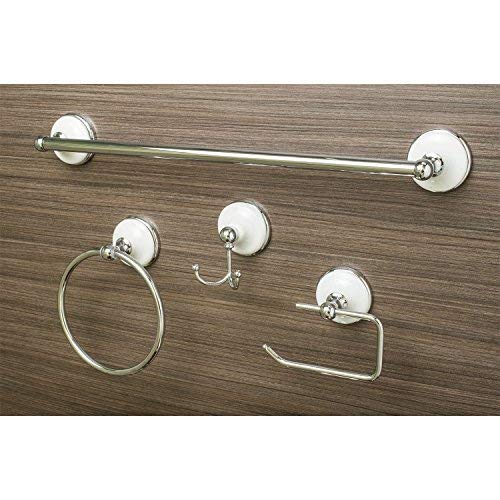 Sure-Loc Hardware BT-PH1 11P Hardware Brighton Paper Holder No Chrome/White - NewNest Australia