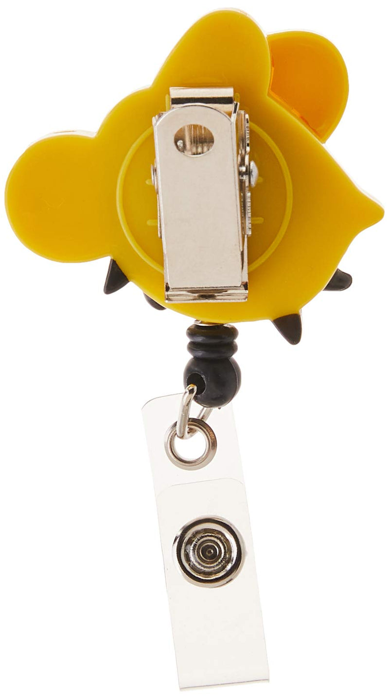 Prestige Medical S14-bee Retractable Badge Holder with Bulldog Clip, Bee, 1 Count (Pack of 1) - NewNest Australia