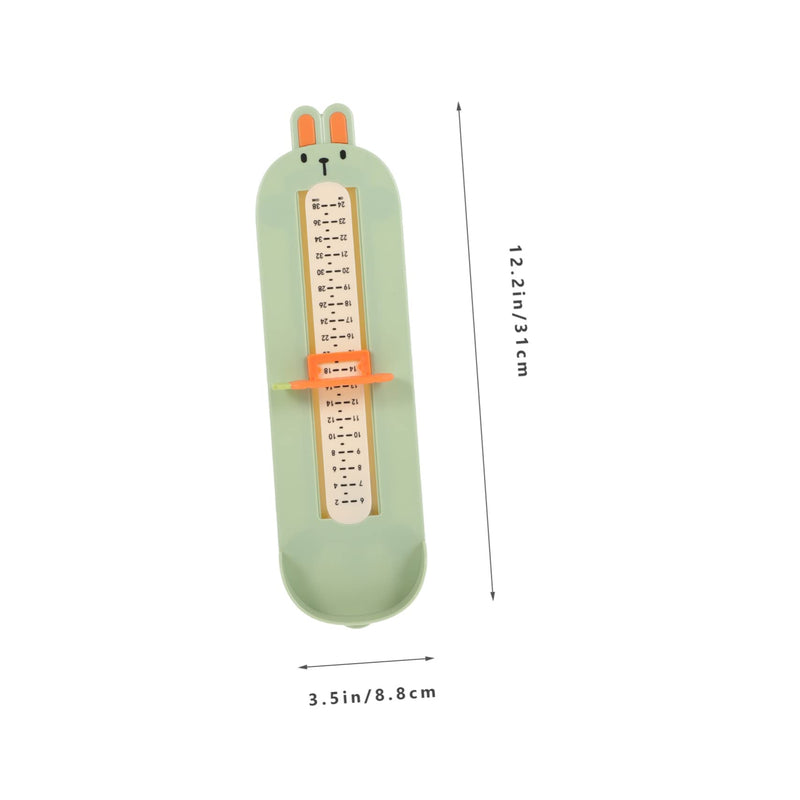 Healifty Children's Foot Measuring Device Toddler Tools Home Tools Baby Tools Shoe Size Measurement Foot Measuring Guide Foot Length Measurement Foot Measuring Ruler with Size Chart Foot Gauge - NewNest Australia