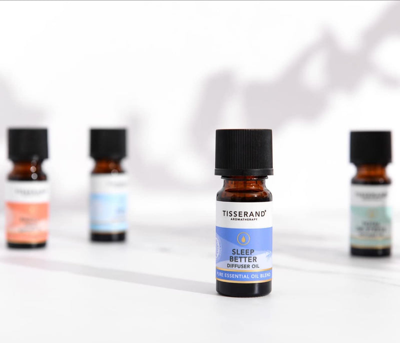 Tisserand Aromatherapy - Total De-Stress - Aromatherapy Diffuser Oil - with Geranium, Nutmeg and Orange - 100% Natural Pure Essential Oils - 9ml - NewNest Australia