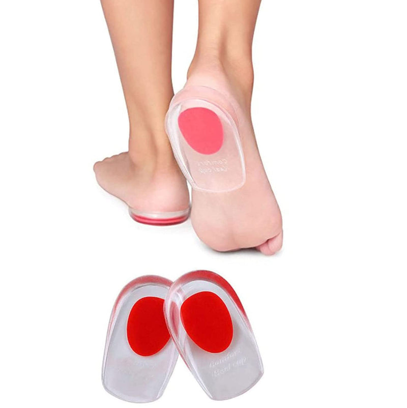 Pedimend Silicone Gel Heel Cups, Medical Grade Shoe Inserts, Silica Orthotic Gel Pads Cushions Insole for Plantar Fasciitis, Bone Spurs Pain Relief, Sore Heel Pain, Achilles Pain (S: EU 35 – 40) S: Eu 35 – 40 - NewNest Australia