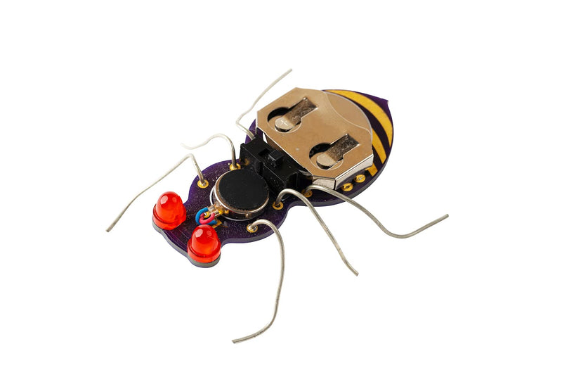 Learn to Solder Kits Jitterbug Soldering Kit | DIY Electronics Projects For Beginners | Adults & Kids STEM Practice Science Project | Electronic Vibration Motor Circuit Boards With Battery Individual Pack - NewNest Australia