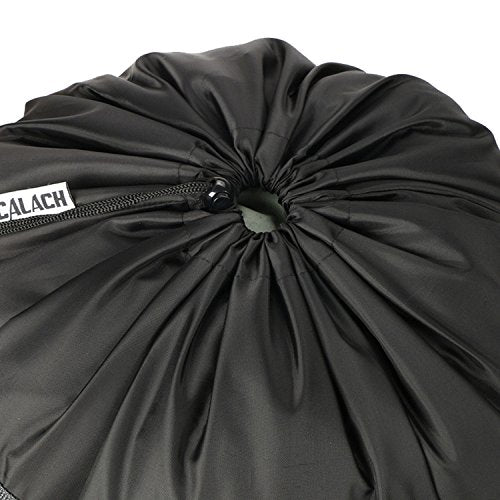 NewNest Australia - CALACH Extra Large Laundry Bag Backpack, 27” x 34” - Sturdy and tear resistant polyester backpack with drawstring closure and Adjustable Shoulder Straps Machine Washable Fold Travel Black Laundry bags 