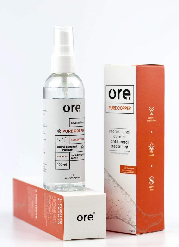 Ore® ● Professional Dermal Anti-fungal Treatment (Cure&Prevent) ● 100% Natural ● 100ml/700+ Sprays ●Athletes Foot, Ringworm, Jock Itch, Smelly Feet & Nail Fungus ● Recommended by Podiatrists - NewNest Australia