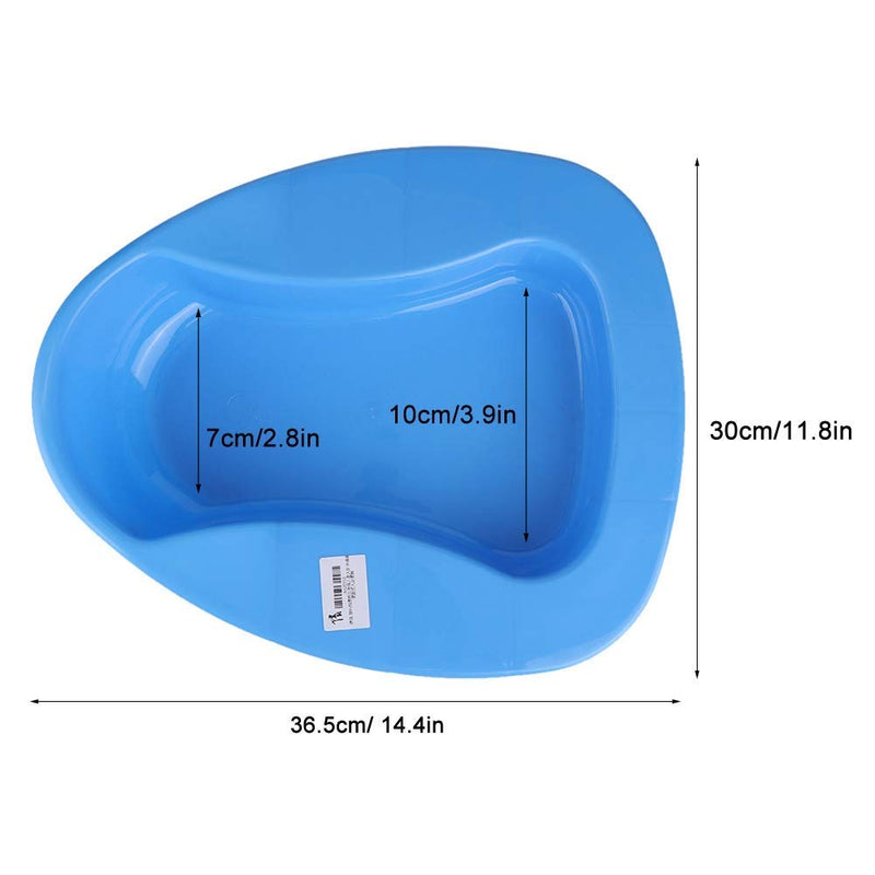 Bedpan, Blue Heavy Duty Bedpan, Firm Thick Plastic Stable Potty Healthcare Bedpan for Elderly People Pregnant Women Children Bed Bound Patient Health Economy Bedpan (Hospital & Household) - NewNest Australia