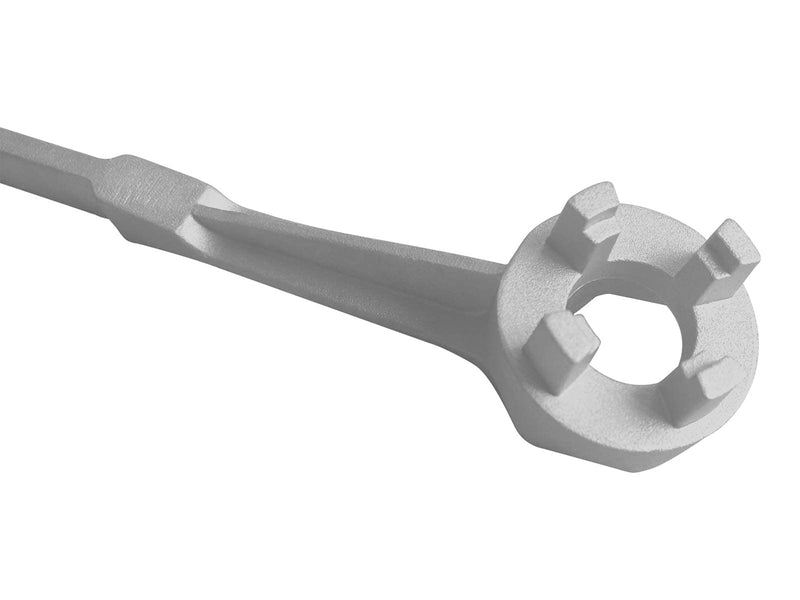 NACHEE Aluminum Drum Wrench, Drum Plug Bung Wrench for Opening 10 15 20 30 50 55 Gallon Drum, Fits 2 in and 3/4 in Bung Caps - NewNest Australia