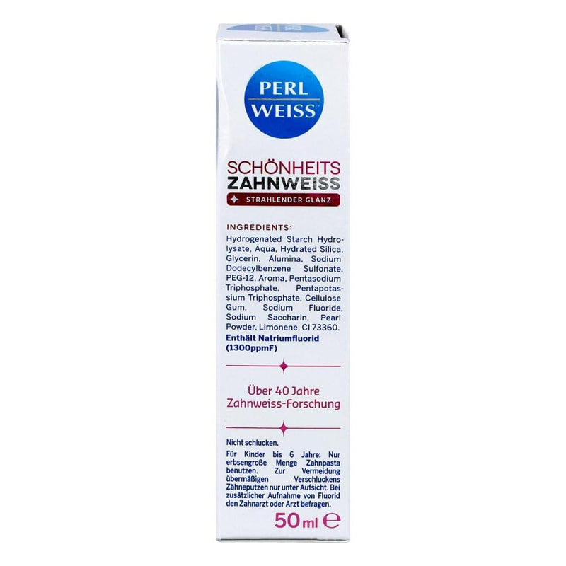 PERLWEISS Beauty Teeth Whitening Toothpaste 50 ml - NewNest Australia