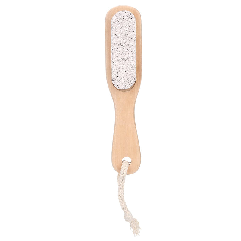 Foot Stone File - Foot File Callus Removal Pumice Stone Foot Pedicure Tool Wooden Pedicure Foot Washer With Handle Foot Pedicure Tool For Feet Hands And Body Scrub - NewNest Australia