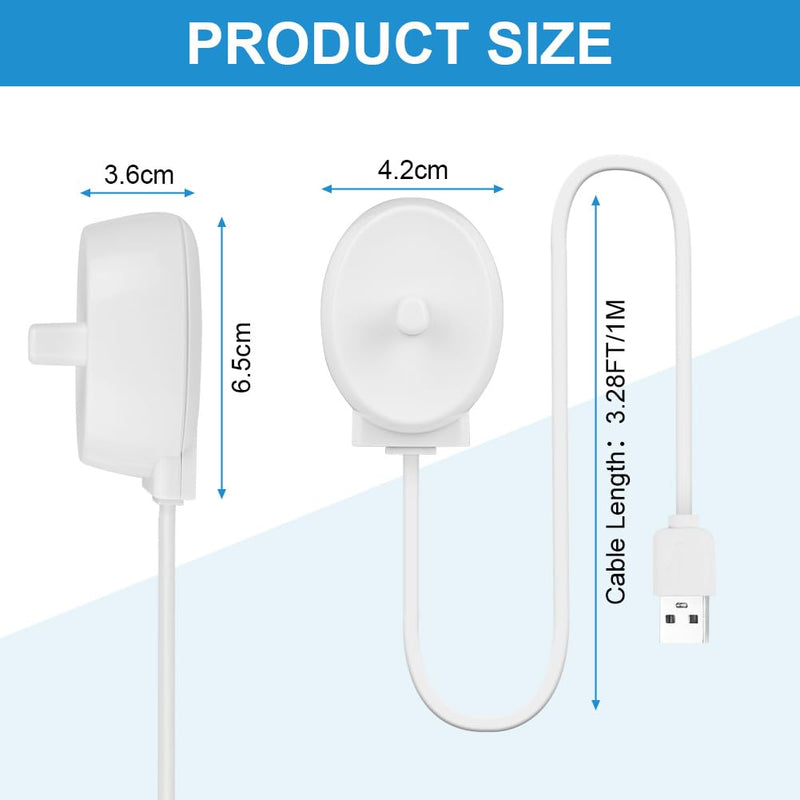 Lophe Electric Toothbrush Charger, Waterproof Inductive Charging Base For Electric Toothbrush, Power Cable Charging Station For Usb Socket, Portable Travel Charger Toothbrushes & Accessories - NewNest Australia