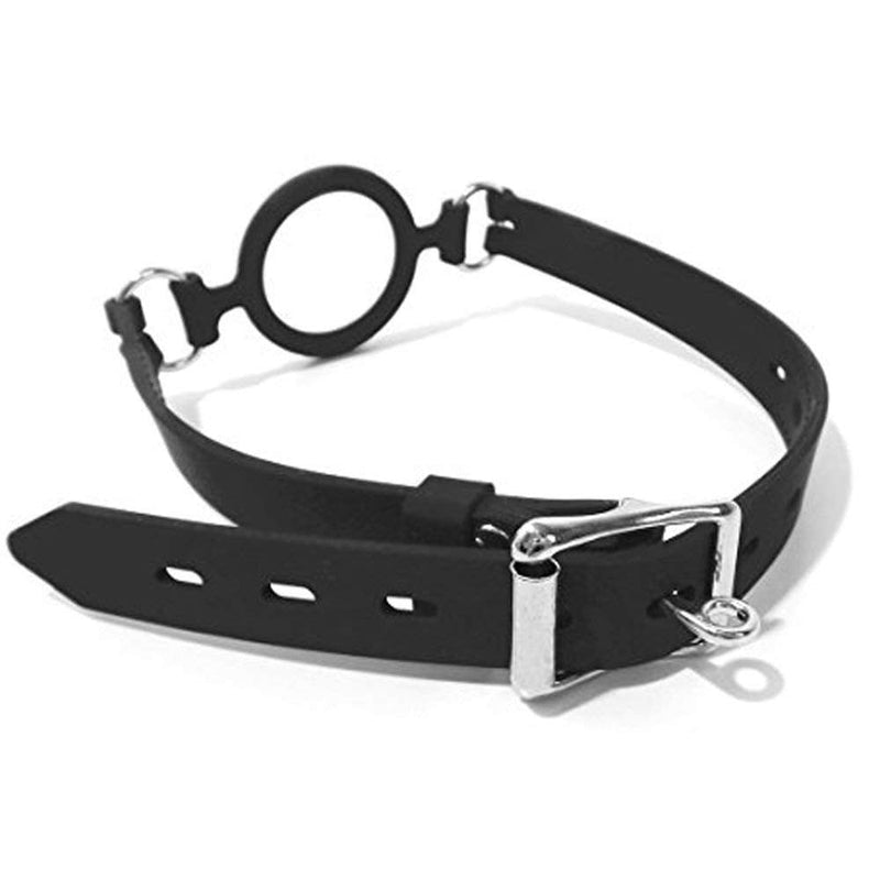 YELO Open Mouth Gag O-ring Gag Restraints, Head Harness Restraint Mouth O-ring Gag Oral Fixation, Adjustable Strap - NewNest Australia
